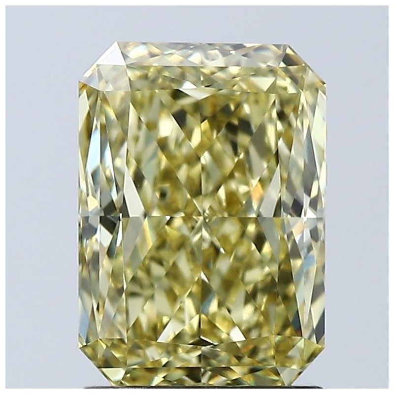 Diament laboratoryjny o barwie fantazyjnej radiant, 2.07ct, VVS2, Fancy Intense Yellow, IGI LG675592181