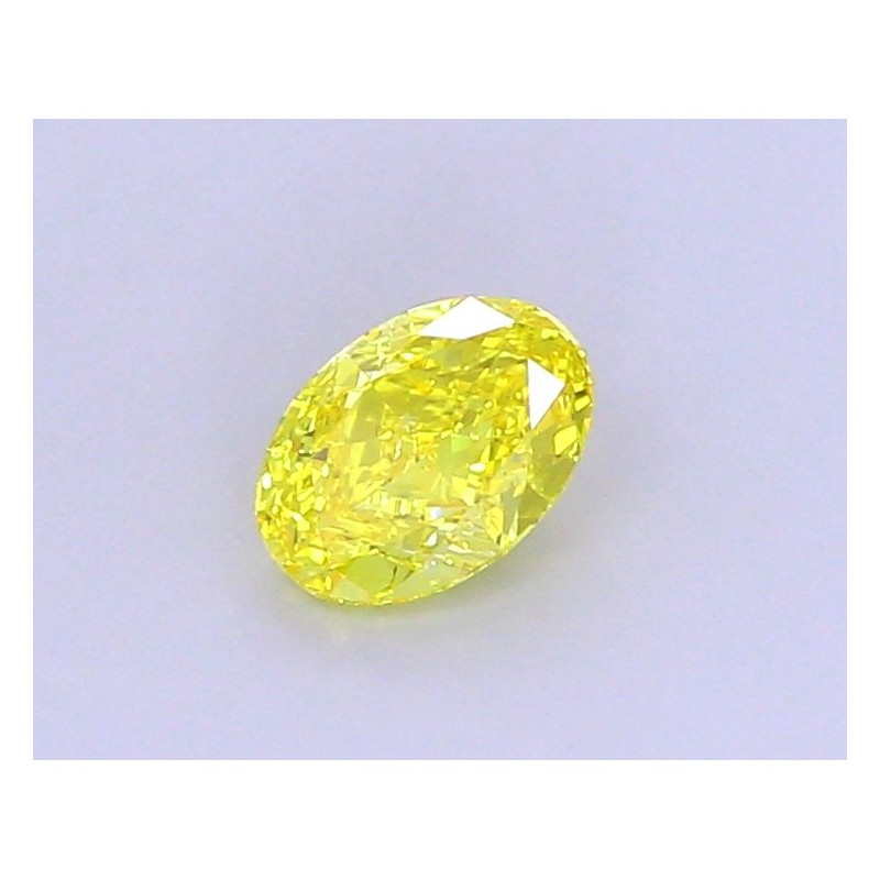 Diament laboratoryjny o barwie fantazyjnej szlif owalny, 1.27ct, VVS2, Fancy Vivid Yellow, IGI LG694504340
