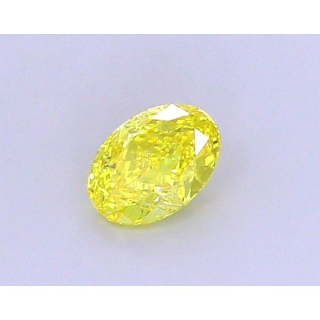 Diament laboratoryjny o barwie fantazyjnej szlif owalny, 1.27ct, VVS2, Fancy Vivid Yellow, IGI LG694504340