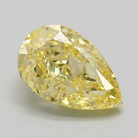 Diament laboratoryjny o barwie fantazyjnej szlif gruszkowy, 1.06ct, VVS2, Fancy Intense Yellow, IGI LG739514727