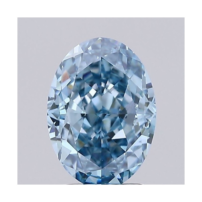 Diament laboratoryjny o barwie fantazyjnej szlif owalny, 2.03ct, VVS2, Fancy Vivid Blue, IGI LG729526404 Diament laboratoryjny o barwie fantazyjnej szlif owalny, 2.03ct, VVS2, Fancy Vivid Blue, IGI LG729526404