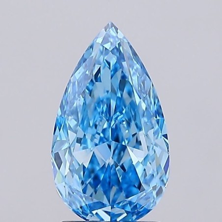 Diament laboratoryjny o barwie fantazyjnej szlif gruszkowy, 2.04ct, VVS2, Fancy Vivid Blue, IGI LG735594260