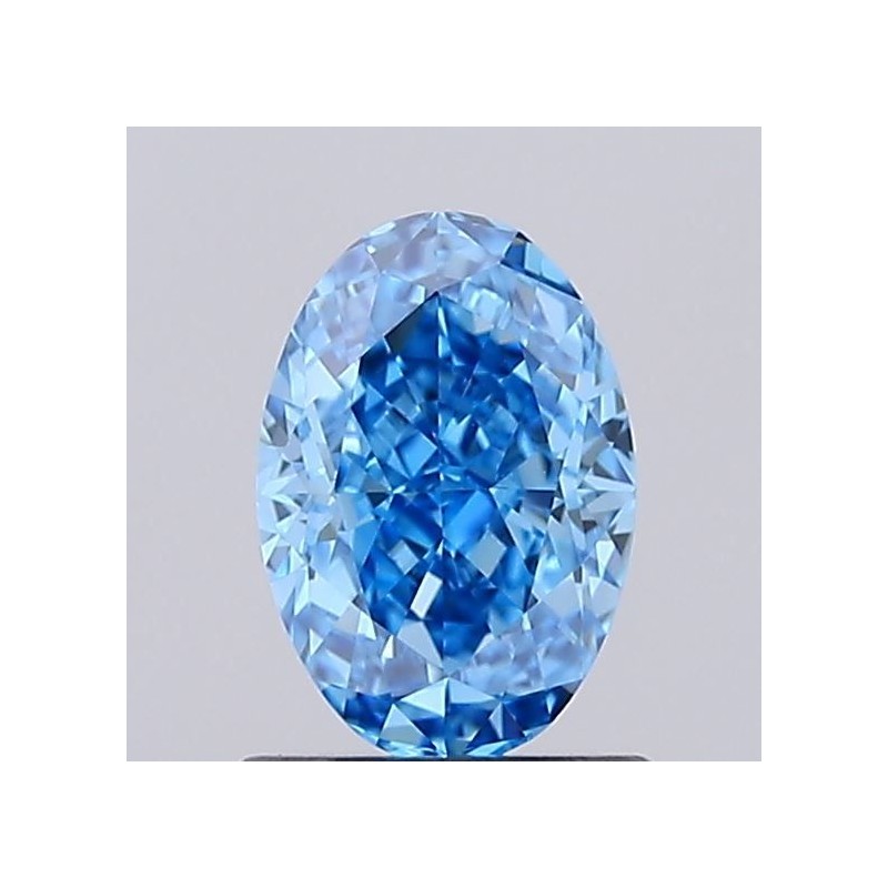 Diament laboratoryjny o barwie fantazyjnej szlif owalny, 1.01ct, VVS2, Fancy Vivid Blue, IGI LG732559219 Diament laboratoryjny o barwie fantazyjnej szlif owalny, 1.01ct, VVS2, Fancy Vivid Blue, IGI LG732559219