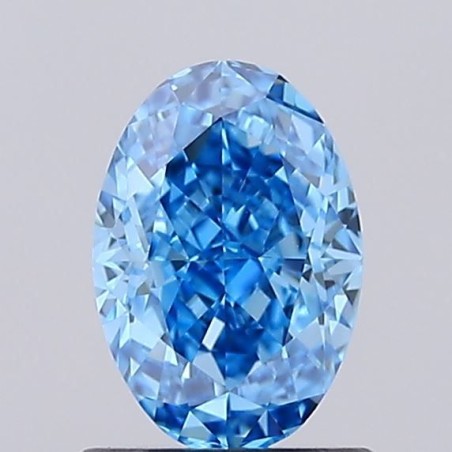 Diament laboratoryjny o barwie fantazyjnej szlif owalny, 1.01ct, VVS2, Fancy Vivid Blue, IGI LG732559219