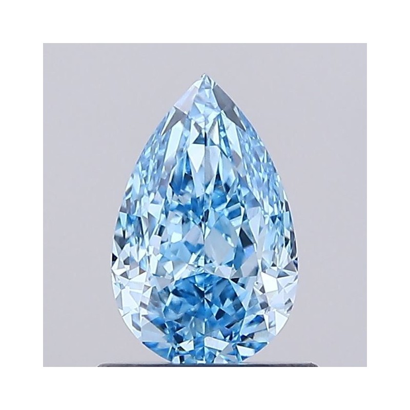 Diament laboratoryjny o barwie fantazyjnej szlif gruszkowy, 1.01ct, VVS2, Fancy Vivid Blue, IGI LG738518532