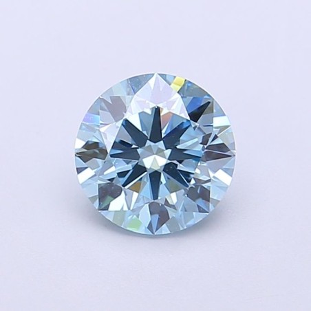 Diament laboratoryjny o barwie fantazyjnej szlif okrągły, 1.01ct, VVS1, Fancy Vivid Blue, IGI LG700517072