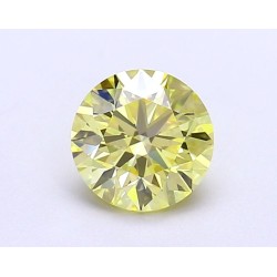 Diament laboratoryjny o barwie fantazyjnej szlif okrągły, 1.11ct, VVS2, Fancy Intense Yellow, IGI LG677560883