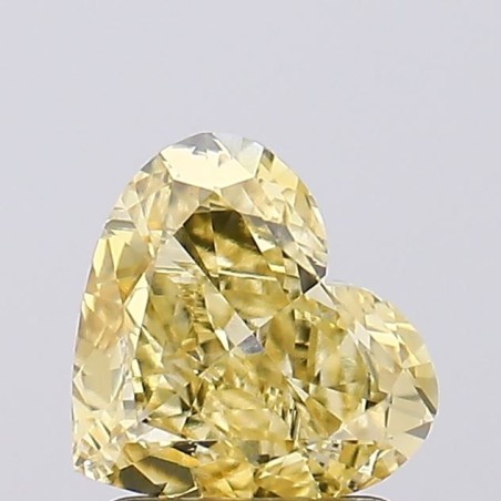 Diament laboratoryjny o barwie fantazyjnej serce, 1.55ct, VVS2, Fancy Intense Yellow, IGI LG678522205