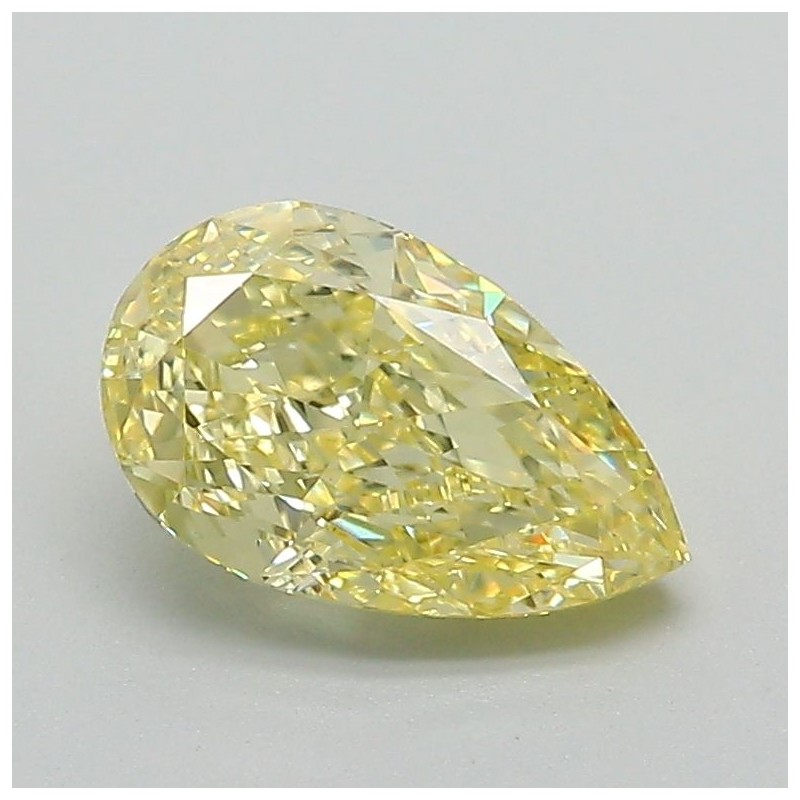 Diament laboratoryjny o barwie fantazyjnej szlif gruszkowy, 1.24ct, VVS2, Fancy Intense Yellow, IGI LG715550811 Diament laboratoryjny o barwie fantazyjnej szlif gruszkowy, 1.24ct, VVS2, Fancy Intense Yellow, IGI LG715550811
