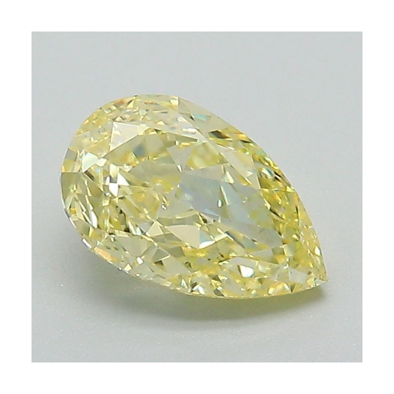 Diament laboratoryjny o barwie fantazyjnej szlif gruszkowy, 1.2ct, VVS2, Fancy Intense Yellow, IGI LG655446042