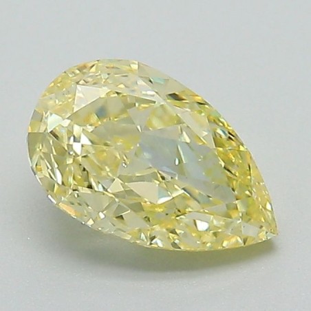 Diament laboratoryjny o barwie fantazyjnej szlif gruszkowy, 1.2ct, VVS2, Fancy Intense Yellow, IGI LG655446042