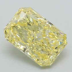 Diament laboratoryjny o barwie fantazyjnej radiant, 1.78ct, VVS2, Fancy Intense Yellow, IGI LG717505934