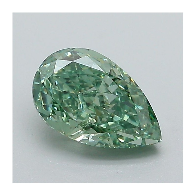 Diament laboratoryjny o barwie fantazyjnej szlif gruszkowy, 1.15ct, VVS2, Fancy Vivid Green, IGI LG715550766 Diament laboratoryjny o barwie fantazyjnej szlif gruszkowy, 1.15ct, VVS2, Fancy Vivid Green, IGI LG715550766