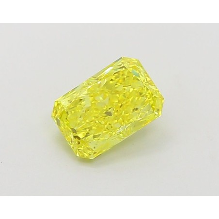 Diament laboratoryjny o barwie fantazyjnej radiant, 1.18ct, VVS2, Fancy Vivid Yellow, IGI LG660455224