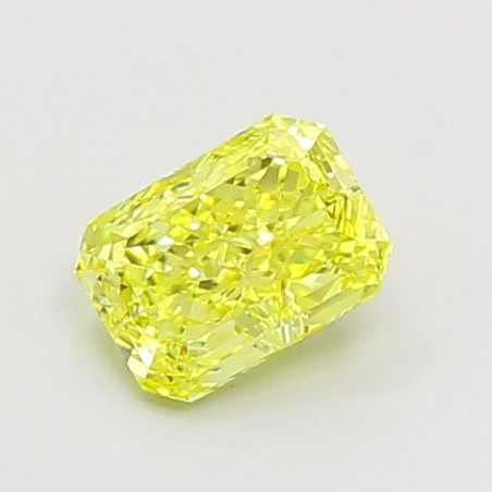 Diament laboratoryjny o barwie fantazyjnej radiant, 1.18ct, VVS2, Fancy Intense Yellow, IGI LG700517918