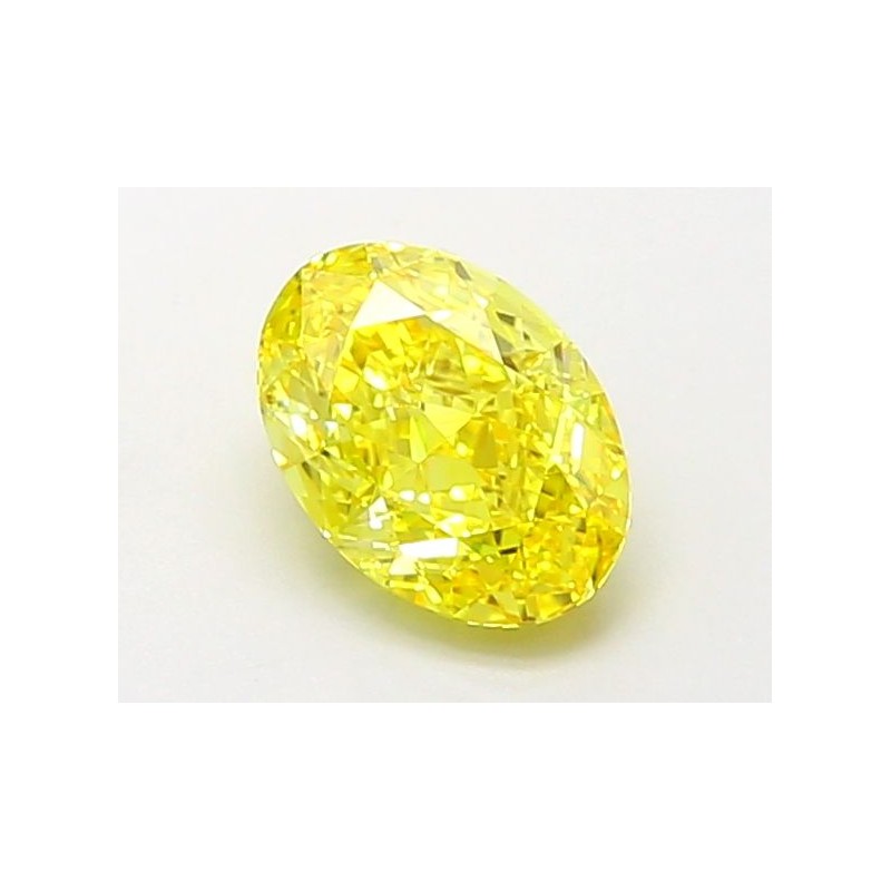 Diament laboratoryjny o barwie fantazyjnej szlif owalny, 1.18ct, VVS2, Fancy Vivid Yellow, IGI LG694504334 Diament laboratoryjny o barwie fantazyjnej szlif owalny, 1.18ct, VVS2, Fancy Vivid Yellow, IGI LG694504334