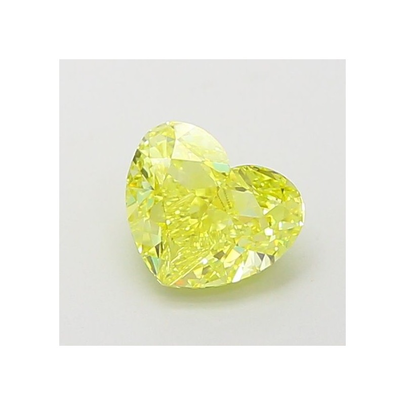 Diament laboratoryjny o barwie fantazyjnej serce, 1.18ct, VVS1, Fancy Vivid Yellow, IGI LG660455215 Diament laboratoryjny o barwie fantazyjnej serce, 1.18ct, VVS1, Fancy Vivid Yellow, IGI LG660455215