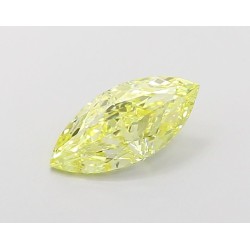 Diament laboratoryjny o barwie fantazyjnej markiza, 1.16ct, VVS2, Fancy Intense Yellow, IGI LG700514851