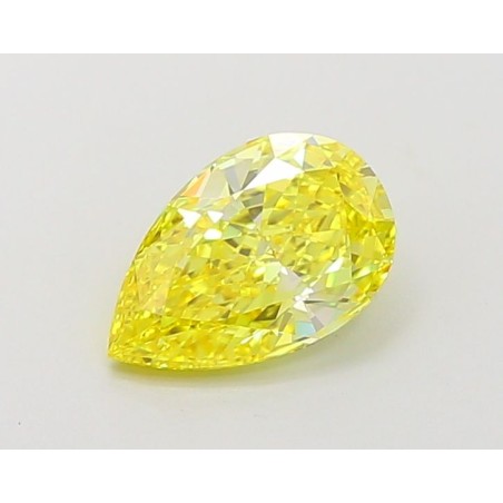 Diament laboratoryjny o barwie fantazyjnej szlif gruszkowy, 1.16ct, VVS2, Fancy Vivid Yellow, IGI LG660424289