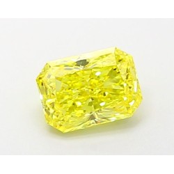 Diament laboratoryjny o barwie fantazyjnej radiant, 1.15ct, VVS2, Fancy Vivid Yellow, IGI LG684502995