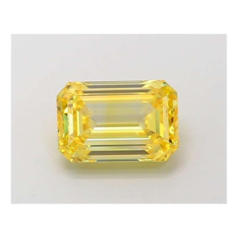 Diament laboratoryjny o barwie fantazyjnej szlif szmaragdowy, 1.15ct, VVS2, Fancy Intense Yellow, IGI LG702505385 Diament laboratoryjny o barwie fantazyjnej szlif szmaragdowy, 1.15ct, VVS2, Fancy Intense Yellow, IGI LG702505385