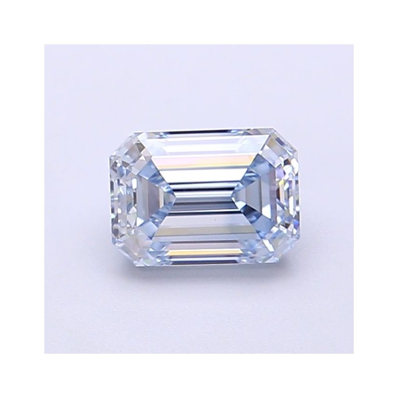 Diament laboratoryjny o barwie fantazyjnej szlif szmaragdowy, 1.02ct, VVS2, Fancy Blue, IGI LG700517343 Diament laboratoryjny o barwie fantazyjnej szlif szmaragdowy, 1.02ct, VVS2, Fancy Blue, IGI LG700517343