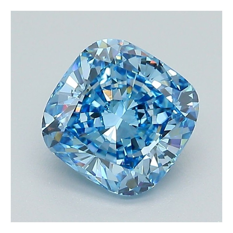Diament laboratoryjny o barwie fantazyjnej szlif poduszkowy brylantowy, 1.52ct, VVS2, Fancy Vivid Blue, IGI LG651494373 Diament laboratoryjny o barwie fantazyjnej szlif poduszkowy brylantowy, 1.52ct, VVS2, Fancy Vivid Blue, IGI LG651494373