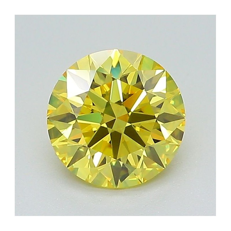 Diament laboratoryjny o barwie fantazyjnej szlif okrągły, 1.2ct, VVS2, Fancy Vivid Yellow, IGI LG717595875 Diament laboratoryjny o barwie fantazyjnej szlif okrągły, 1.2ct, VVS2, Fancy Vivid Yellow, IGI LG717595875