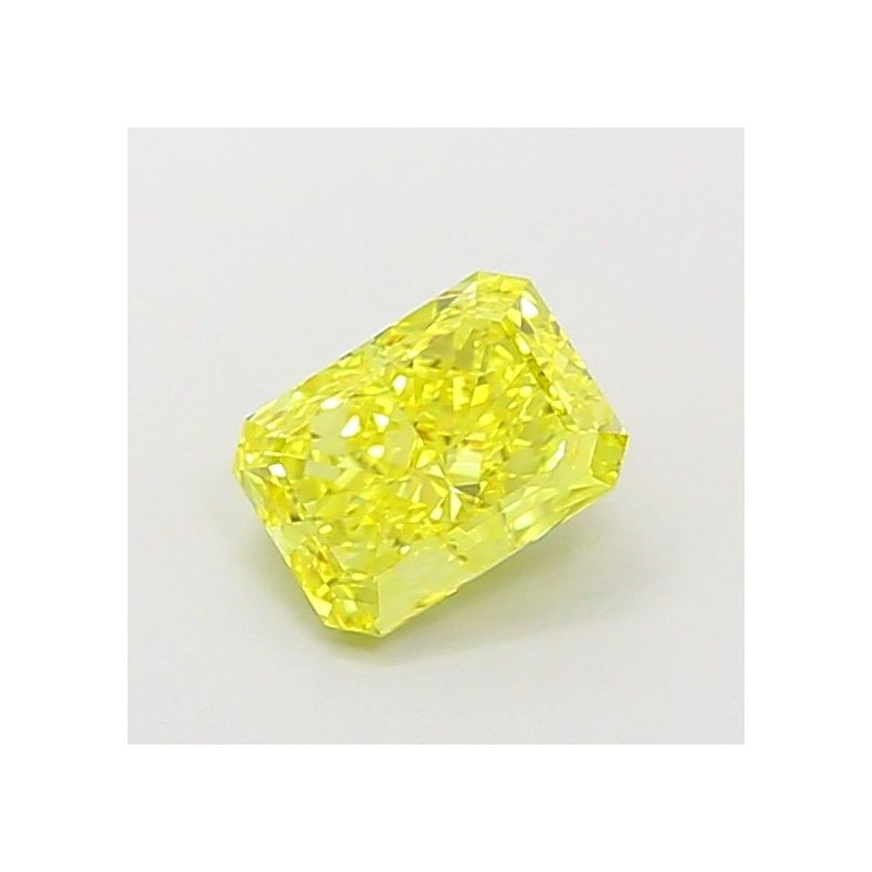 Diament laboratoryjny o barwie fantazyjnej radiant, 1.2ct, VVS1, Fancy Vivid Yellow, IGI LG700517906