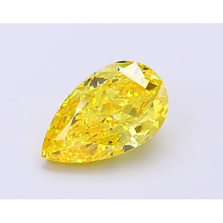 Diament laboratoryjny o barwie fantazyjnej szlif gruszkowy, 1.19ct, VVS2, Fancy Vivid Yellow, IGI LG694504183