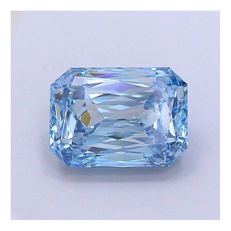 Diament laboratoryjny o barwie fantazyjnej radiant, 2.05ct, VVS2, Fancy Intense Blue, IGI LG700517189