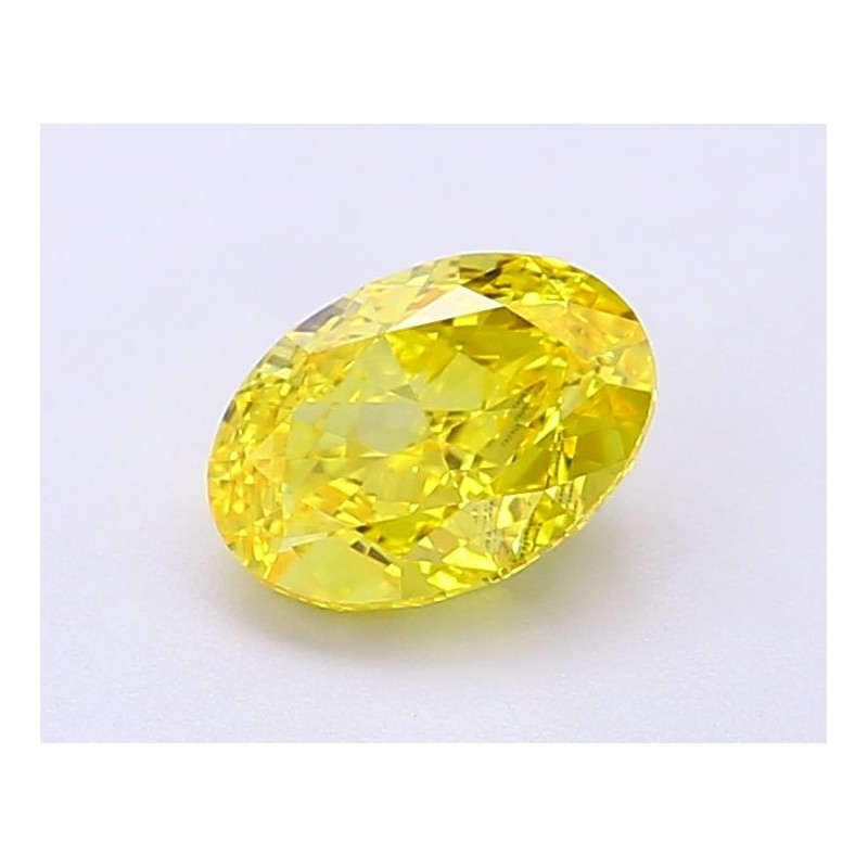 Diament laboratoryjny o barwie fantazyjnej szlif owalny, 1.1ct, VVS2, Fancy Vivid Yellow, IGI LG694504242 Diament laboratoryjny o barwie fantazyjnej szlif owalny, 1.1ct, VVS2, Fancy Vivid Yellow, IGI LG694504242
