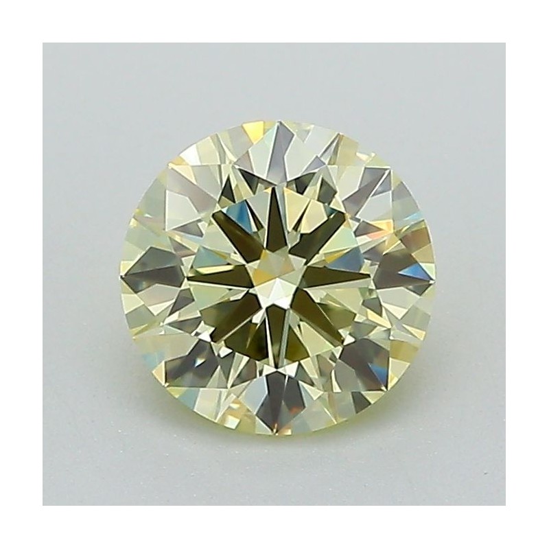 Diament laboratoryjny o barwie fantazyjnej szlif okrągły, 1.01ct, VVS2, Fancy Light Yellow, IGI LG680521433 Diament laboratoryjny o barwie fantazyjnej szlif okrągły, 1.01ct, VVS2, Fancy Light Yellow, IGI LG680521433