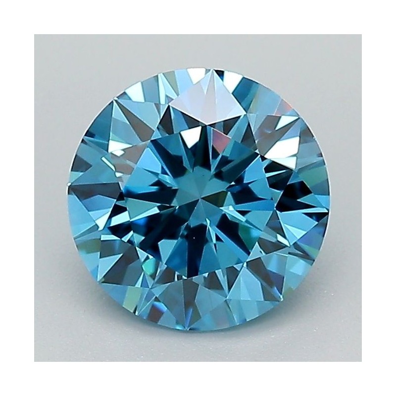 Diament laboratoryjny o barwie fantazyjnej szlif okrągły, 1.54ct, VVS2, Fancy Vivid Blue, IGI LG689546748 Diament laboratoryjny o barwie fantazyjnej szlif okrągły, 1.54ct, VVS2, Fancy Vivid Blue, IGI LG689546748