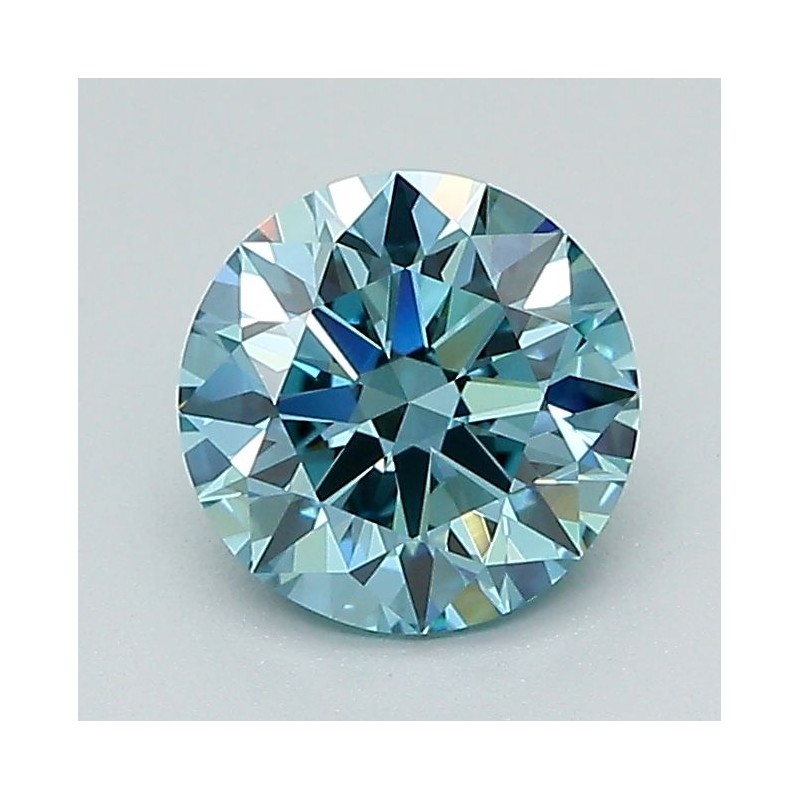 Diament laboratoryjny o barwie fantazyjnej szlif okrągły, 1.07ct, VVS2, Fancy Vivid Blue, IGI LG675563639 Diament laboratoryjny o barwie fantazyjnej szlif okrągły, 1.07ct, VVS2, Fancy Vivid Blue, IGI LG675563639