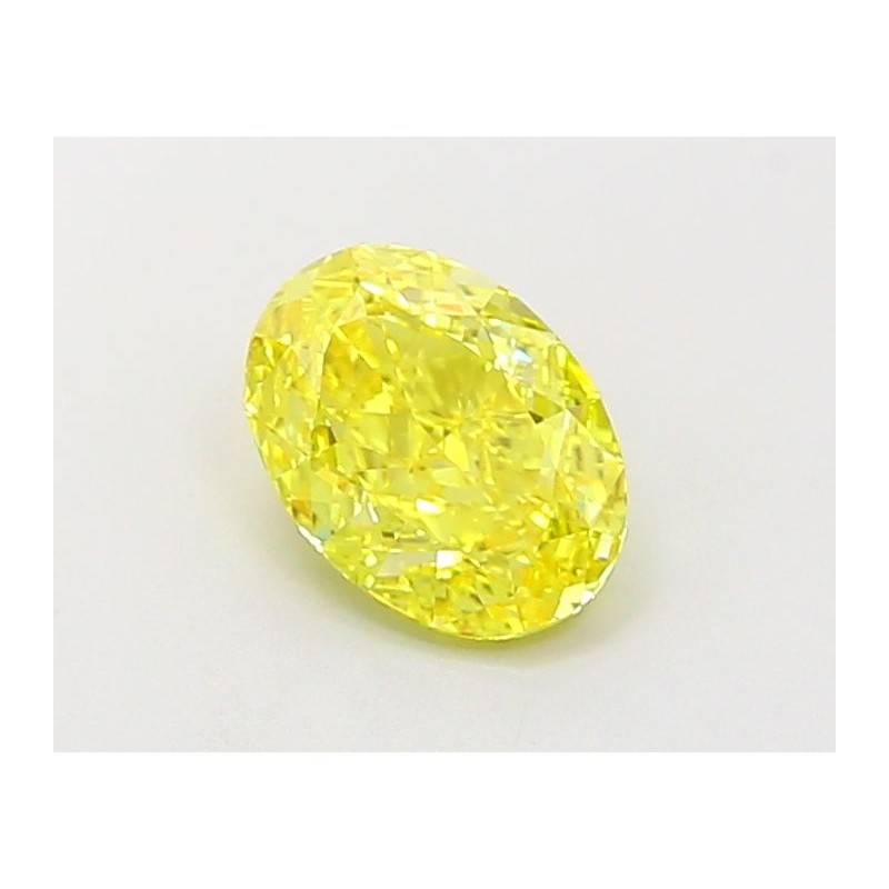 Diament laboratoryjny o barwie fantazyjnej szlif owalny, 1.04ct, VVS2, Fancy Vivid Yellow, IGI LG694504214