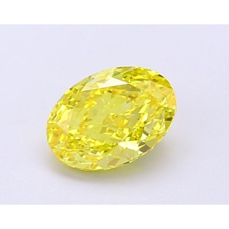 Diament laboratoryjny o barwie fantazyjnej szlif owalny, 1.04ct, VVS2, Fancy Vivid Yellow, IGI LG694504247