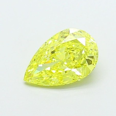 Diament laboratoryjny o barwie fantazyjnej szlif gruszkowy, 1.12ct, VVS1, Fancy Vivid Yellow, IGI LG700518039