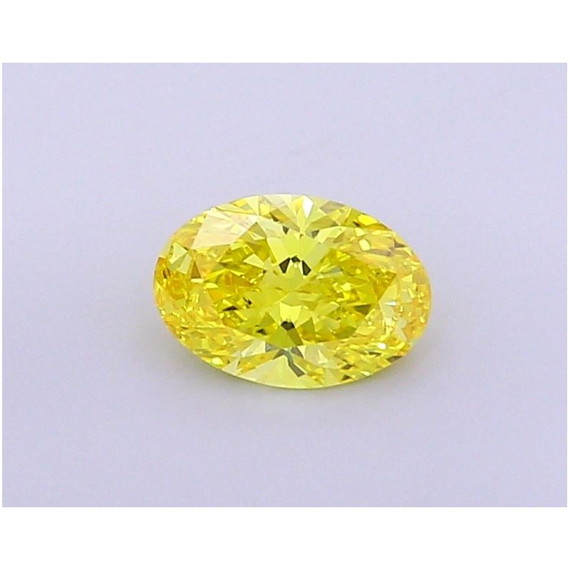 Diament laboratoryjny o barwie fantazyjnej szlif owalny, 1.04ct, VVS2, Fancy Vivid Yellow, IGI LG685592712