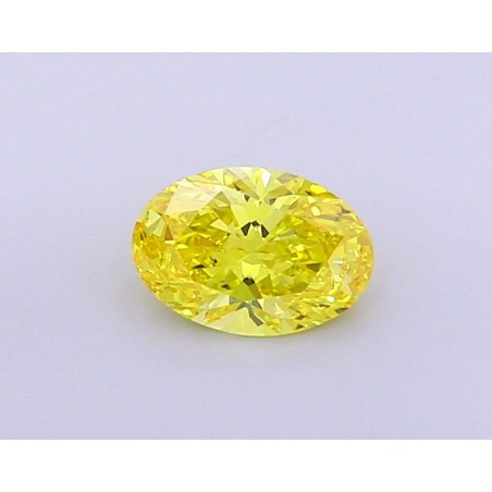 Diament laboratoryjny o barwie fantazyjnej szlif owalny, 1.04ct, VVS2, Fancy Vivid Yellow, IGI LG685592712