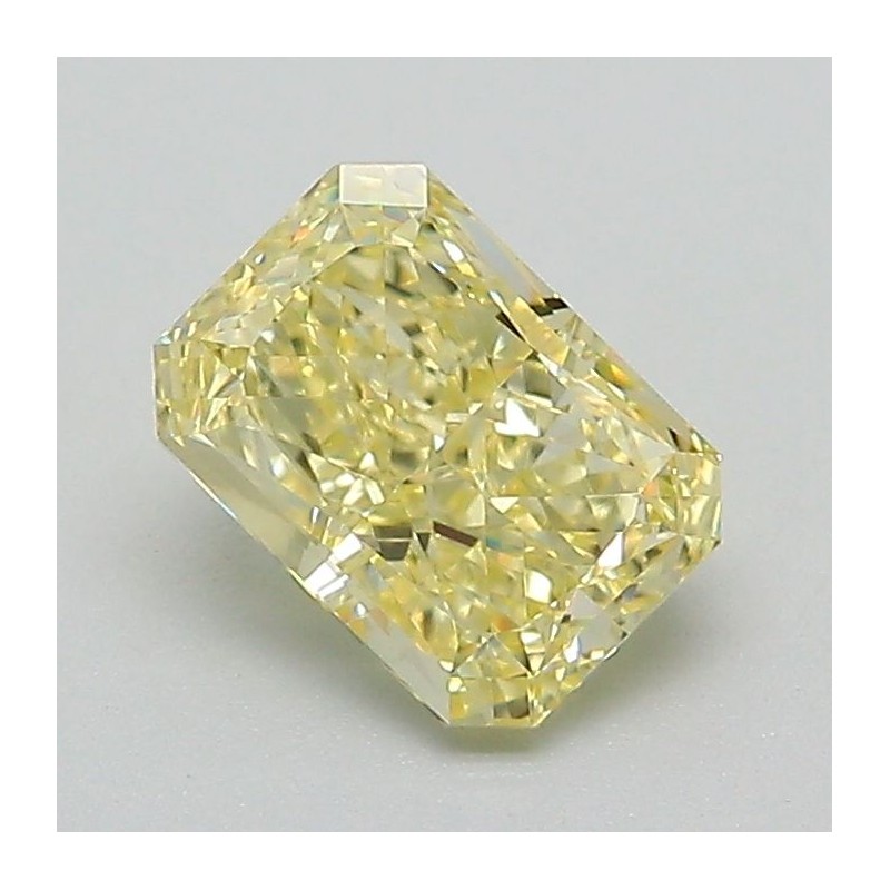 Diament laboratoryjny o barwie fantazyjnej radiant, 1.08ct, VVS2, Fancy Yellow, IGI LG723511033
