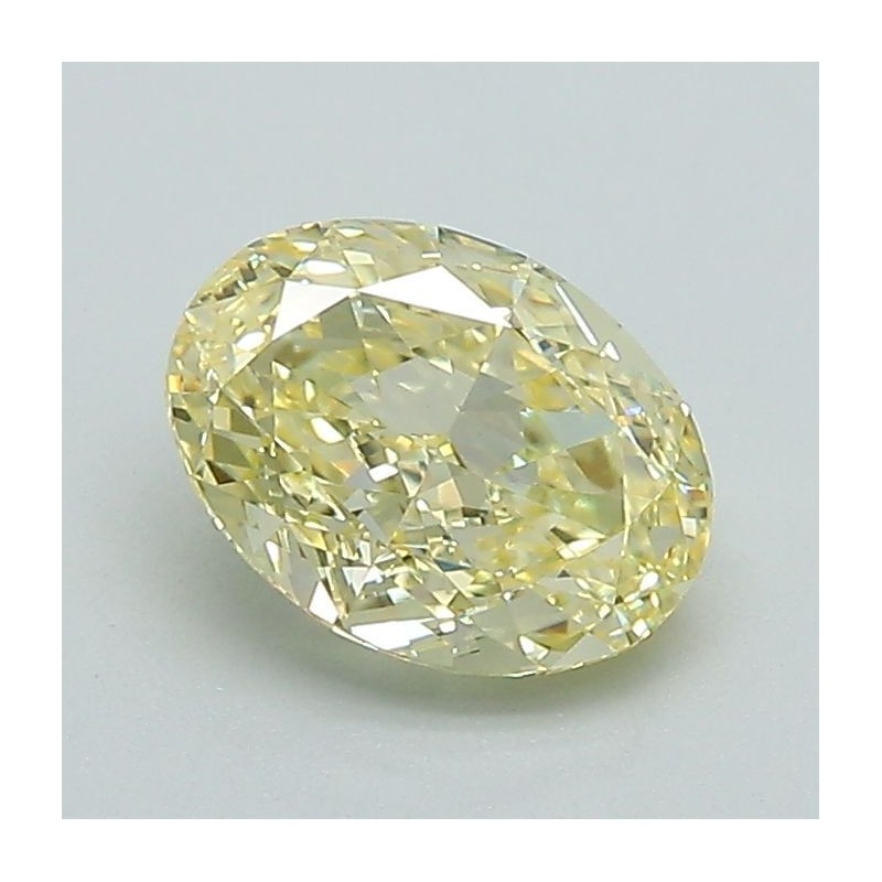 Diament laboratoryjny o barwie fantazyjnej szlif owalny, 1.06ct, VVS2, Fancy Intense Yellow, IGI LG631463577