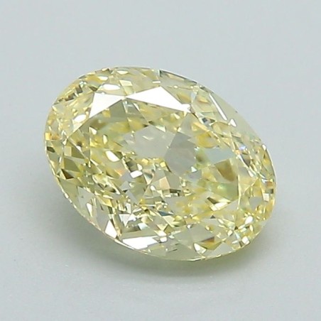 Diament laboratoryjny o barwie fantazyjnej szlif owalny, 1.06ct, VVS2, Fancy Intense Yellow, IGI LG631463577