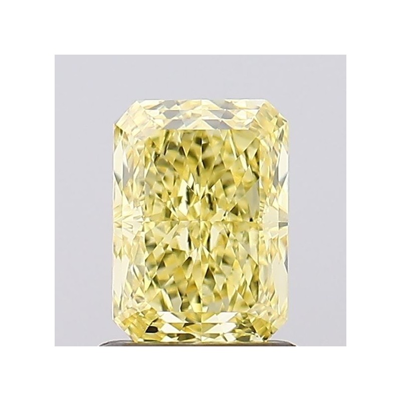 Diament laboratoryjny o barwie fantazyjnej radiant, 1.08ct, VVS2, Fancy Intense Yellow, IGI LG696593802