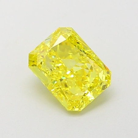Diament laboratoryjny o barwie fantazyjnej radiant, 1.08ct, VVS2, Fancy Vivid Yellow, IGI LG660440244