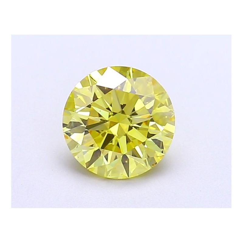 Diament laboratoryjny o barwie fantazyjnej szlif okrągły, 1.07ct, VVS1, Fancy Vivid Yellow, IGI LG677560879 Diament laboratoryjny o barwie fantazyjnej szlif okrągły, 1.07ct, VVS1, Fancy Vivid Yellow, IGI LG677560879