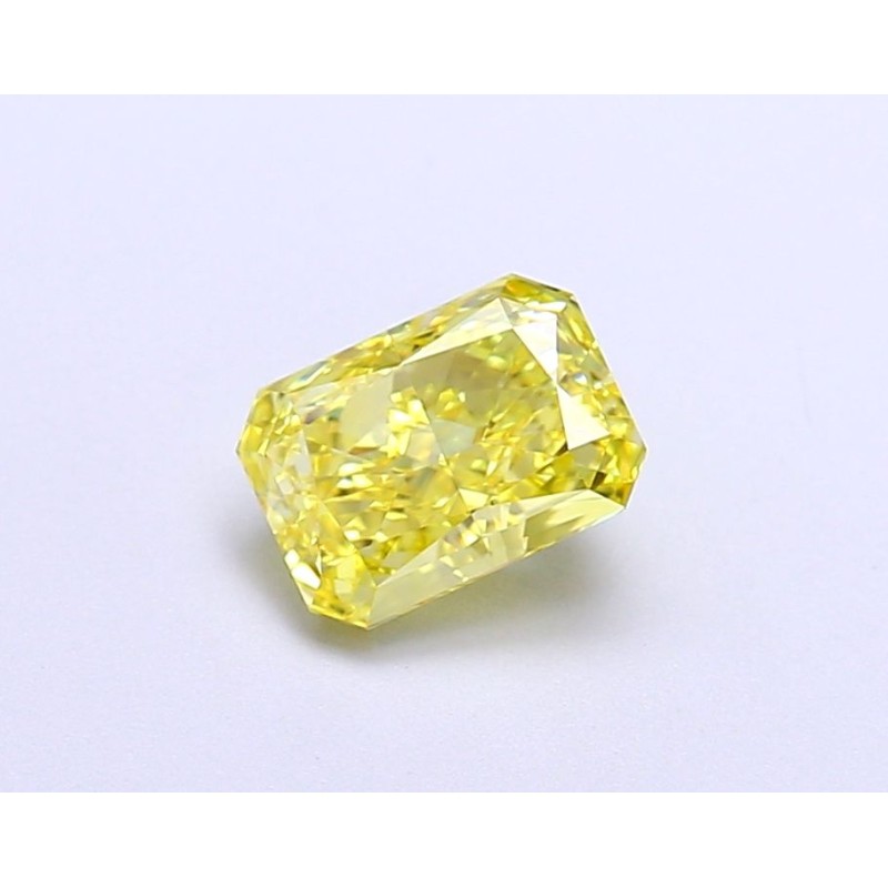 Diament laboratoryjny o barwie fantazyjnej radiant, 1.08ct, VVS1, Fancy Vivid Yellow, IGI LG674504255