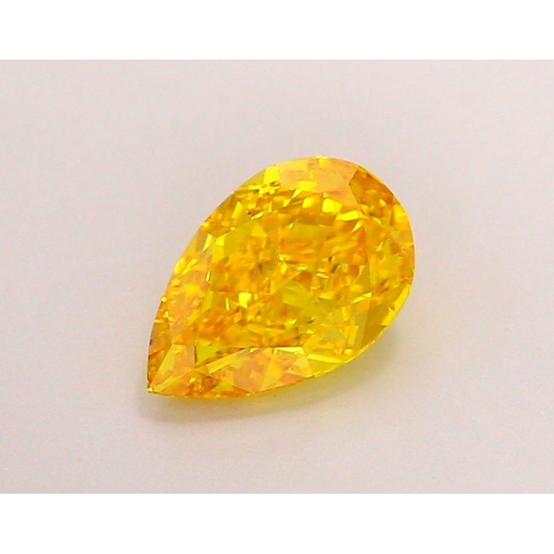 Diament laboratoryjny o barwie fantazyjnej szlif gruszkowy, 1.06ct, VVS2, Fancy Vivid Orangey Yellow, IGI LG697512417 Diament laboratoryjny o barwie fantazyjnej szlif gruszkowy, 1.06ct, VVS2, Fancy Vivid Orangey Yellow, IGI LG697512417