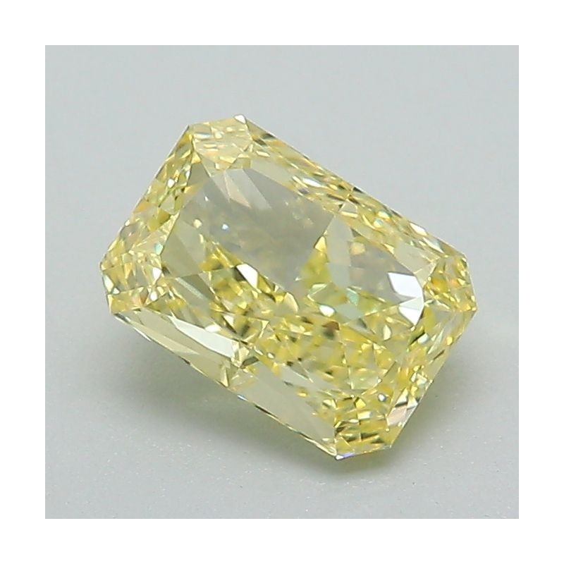 Diament laboratoryjny o barwie fantazyjnej radiant, 1.06ct, VVS2, Fancy Intense Yellow, IGI LG722549171