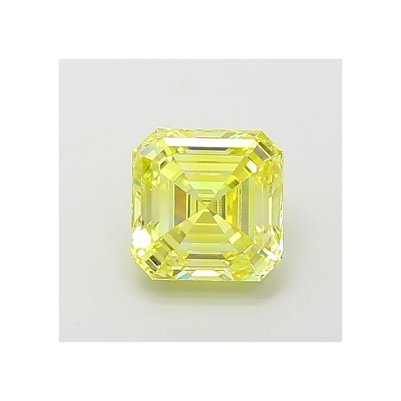Diament laboratoryjny o barwie fantazyjnej szlif szmaragdowy kwadratowy, 1.08ct, VVS2, Fancy Vivid Yellow, IGI LG660440342 Diament laboratoryjny o barwie fantazyjnej szlif szmaragdowy kwadratowy, 1.08ct, VVS2, Fancy Vivid Yellow, IGI LG660440342